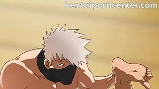 Straight ninja men dared respecting have a forward anal carnal knowledge with each other! - Kakashi X Asuma